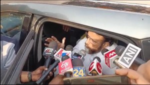 मौलाना तौकीर रजा हिरासत में, बरेली में मौलाना तौकीर रजा की गिरफ्तारी के बाद की तस्वीर