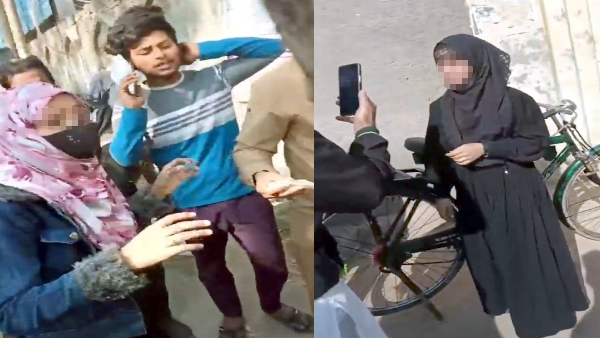 saharanpur-hijab-viral-video--burqa-girls-assault-police-action-news
