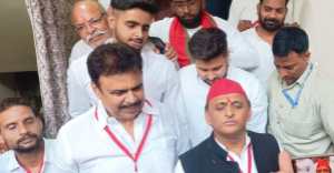 Hardoi News: SP chief Akhilesh Yadav reached Hardoi with Lok Jagran Yatra