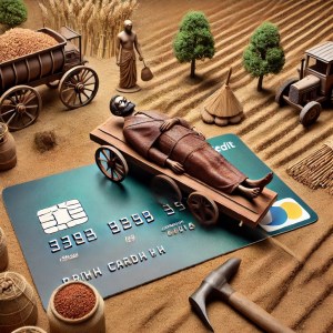  बैंक ने बनाया मृतक किसान का क्रेडिट कार्ड