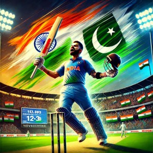 भारत-पाकिस्तान मैच: 28 नवंबर 2012 को विराट कोहली ने पाकिस्तान के खिलाफ अपने क्रिकेट करियर की सबसे तेज़ वनडे सेंचुरी बनाई, जो भारतीय क्रिकेट के इतिहास में एक गौरवशाली पल बन गया।