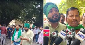 पीलीभीत जिला पंचायत थप्पड़ कांड:किसान यूनियन आरोपी के समर्थन में सड़कों पर, जबकि कर्मचारी संघ अधिकारी के पक्ष में। प्रशासन कशमकश में, डीएम-एसपी की सख्त चेतावनी।